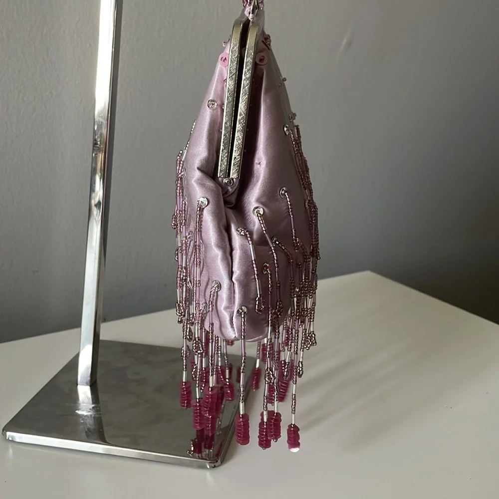 Beautiful Purple bead detail Bag by Inge Christopher ❤️ - Picture 4 of 9